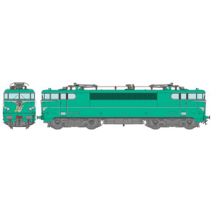Ree Modeles MB141.S Locomotive électrique BB 16015, Sortie d'usine, FLECHE D'OR - La Chapelle, sonore, panthos motorisés Ree Mod
