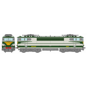 Ree Modeles MB196.S Locomotive électrique BB 9231, Verte "ARZENS", Bordeaux, sonore, panthos motorisés Ree Modeles MB-196.S - 4