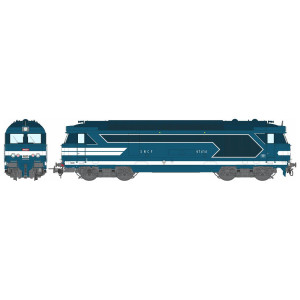 Ree Modeles MB166 Locomotive diesel BB 67414, Livrée Bleue, plaques en relief, SNCF Ree Modeles MB-166 - 4