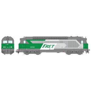 Ree Modeles MB168.S Locomotive diesel BB 67539, Livrée FRET, Nevers, SNCF, digital sonore, fumée Ree Modeles MB-168.S - 4