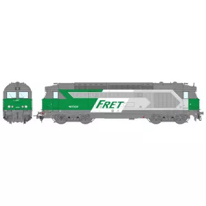 Ree Modeles MB168.S Locomotive diesel BB 67539, Livrée FRET, Nevers, SNCF, digital sonore, fumée Ree Modeles MB-168.S - 4