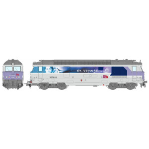 Ree Modeles MB169.S Locomotive diesel BB 67628, Livrée EN VOYAGE, SNCF, digital sonore, fumée Ree Modeles MB-169.S - 4