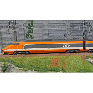 Jouef HJ2412 TGV Sud-Est, 4 éléments, livré orange, SNCF, Record du Monde Jouef HJ2412 - 5