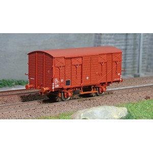 Ree modeles WB693 Wagon couverts OCEM 19, roues pleines, volets fermés, SNCF Ree Modeles WB-693 - 1