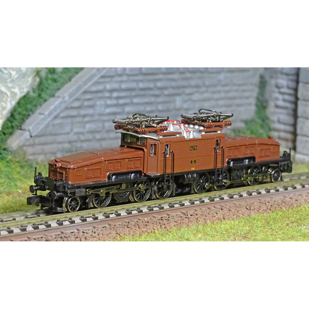 Arnold HN2431D Locomotive électrique crocodile Ce 6/8 II 14278, SBB, livrée marron, digitale Arnold HN2431D - 1