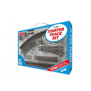 Peco ST100 Coffret de rails et aiguillages rayon R2 Setrack code 100 Peco Peco_ST-100 - 1