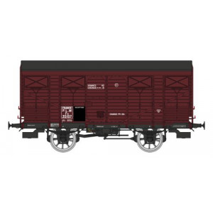 Ree modeles WB736 Wagon Primeur ex-couvert PLM 20 T, rouge Sideros, PLM Ree Modeles WB-736 - 3