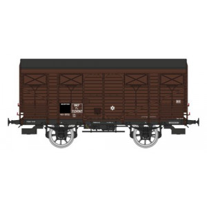 Ree modeles WB738 Wagon Primeur ex-couvert PLM 20 T, brun wagon 540, SNCF Ree Modeles WB-738 - 3