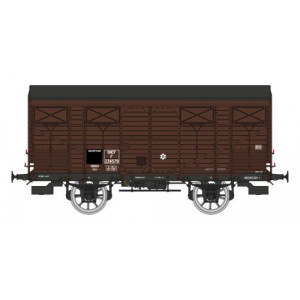 Ree modeles WB740 Wagon Primeur ex-couvert PLM 20 T, brun wagon 540, SNCF Ree Modeles WB-740 - 3