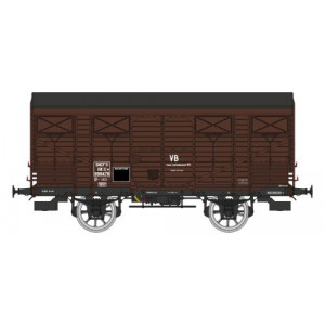Ree modeles WB741 Wagon Primeur ex-couvert PLM 20 T « VB », brun wagon 540, SNCF Ree Modeles WB-741 - 3