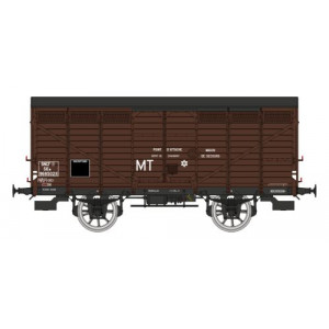 Ree modeles WB742 Wagon Primeur ex-couvert PLM 20 T « MT », brun wagon 540, SNCF Ree Modeles WB-742 - 3