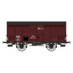 Ree modeles WB744 Wagon Primeur Type 2 ex-10T PLM, rouge sideros, SNCF Ree Modeles WB-744 - 3