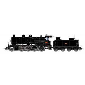 Jouef HJ2416S Locomotive à vapeur 140 C 158, livrée noire, SNCF, digitale sonore Jouef HJ2416S - 1
