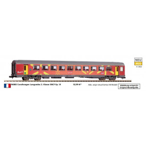 Piko 94083 Voiture Corail VTU Languedoc, 2ème classe, SNCF, échelle N Piko Piko 94083 - 1