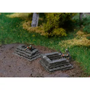 Faller 144121 Maquette, Sacs de sable, camp Militaire Faller Faller_144121 - 1