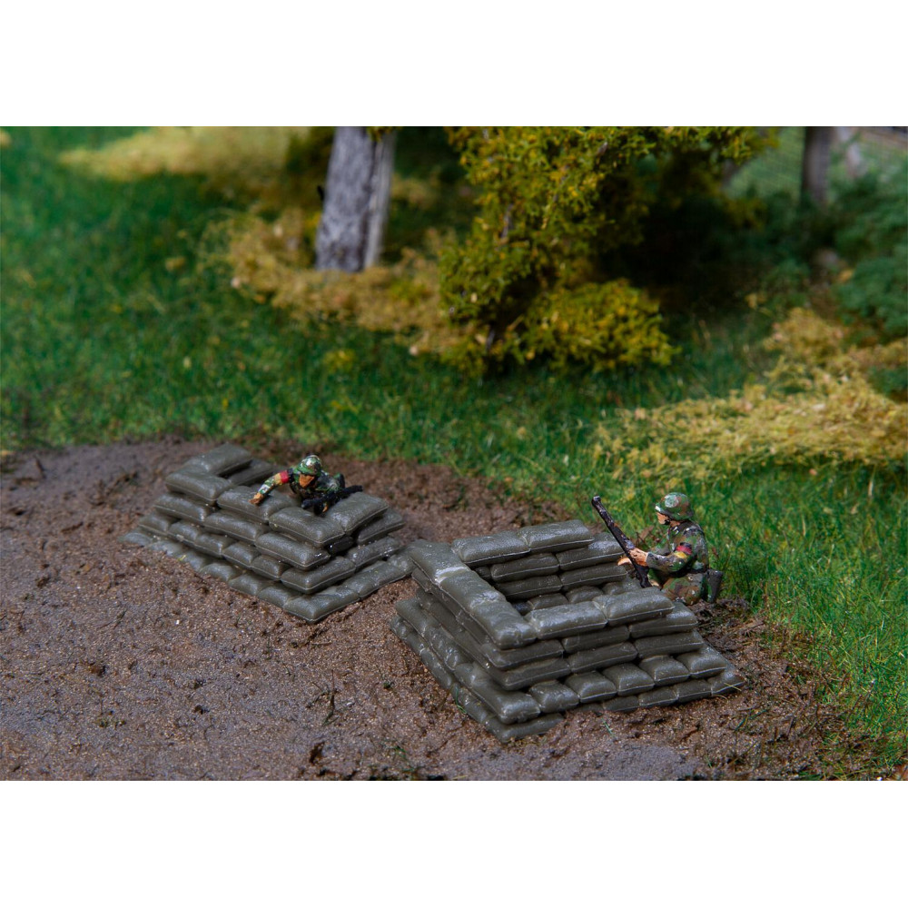 Faller 144121 Maquette, Sacs de sable, camp Militaire Faller Faller_144121 - 1 Faller 144121 Maquette, Sacs de sable, camp Militaire Faller Faller_144121 - 1