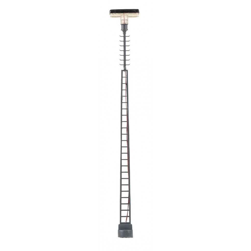 Faller 180110 Eclairages, Lampadaires lampe rapportée sur poteau en treillis 14.5cm, avec LED (x3) Faller Faller_180110 - 1