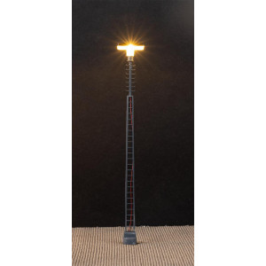 Faller 180110 Eclairages, Lampadaires lampe rapportée sur poteau en treillis 14.5cm, avec LED (x3) Faller Faller 180110 - 2