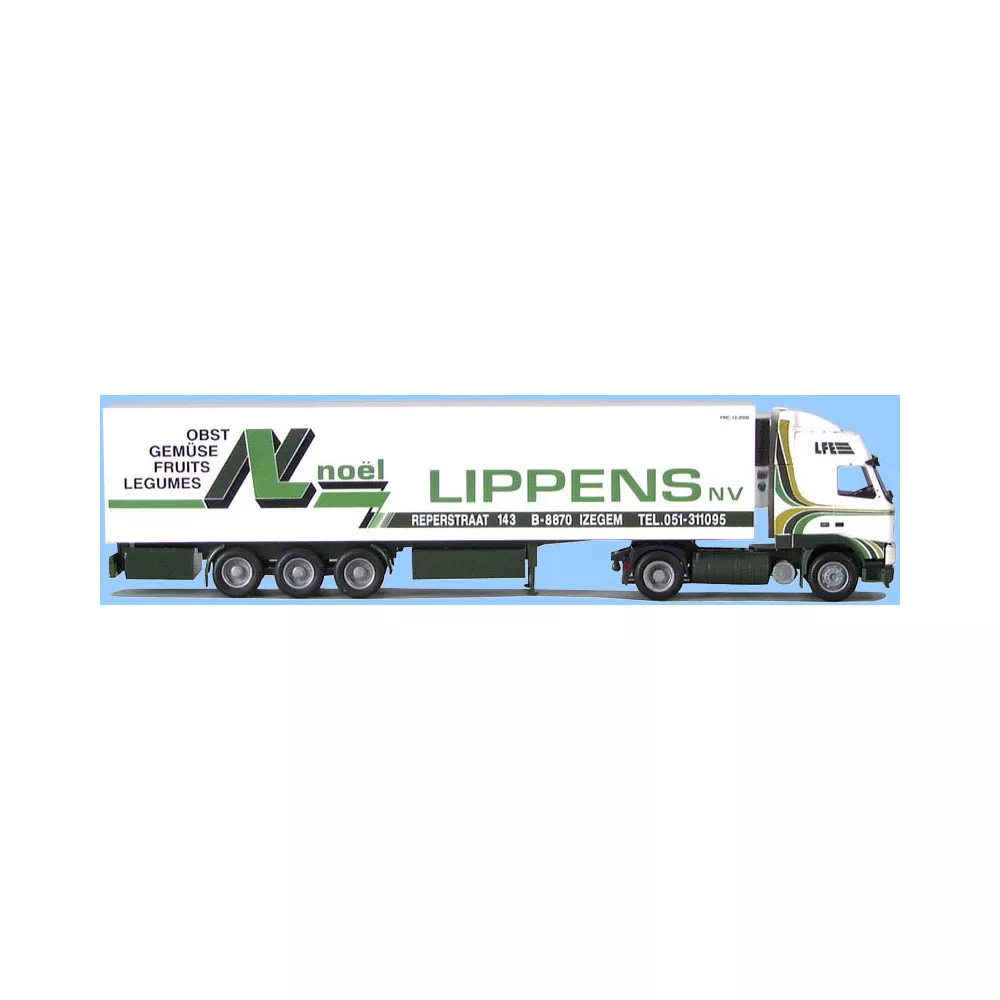 AWM 54520 Camion Volvo FH Glob., Semi-remorque Frigorifique, "Lippens" AWM AWM_54520 - 1 AWM 54520 Camion Volvo FH Glob., Semi-remorque Frigorifique, "Lippens" AWM AWM_54520 - 1