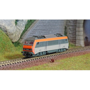 Fleischmann 732310 Locomotive électrique BB 26008, Sybic livrée orange / gris, SNCF, digitale sonore, échelle N
