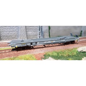 Ls Models 30136 Wagon plat porte conteneur KB NOVATRANS, gris bleu Ls models Lsm_30136 - 1