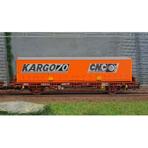 Jouef HJ6224 Set de 2 wagons plats Lgs, SNCF, avec conteneurs CNC Kargo70 Jouef HJ6224 - 3