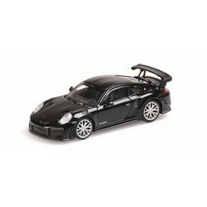 Minichamps 870068125 Porsche 911 GT2 RS 2018, noire / toit carbone Busch véhicule Busch_870068125 - 1