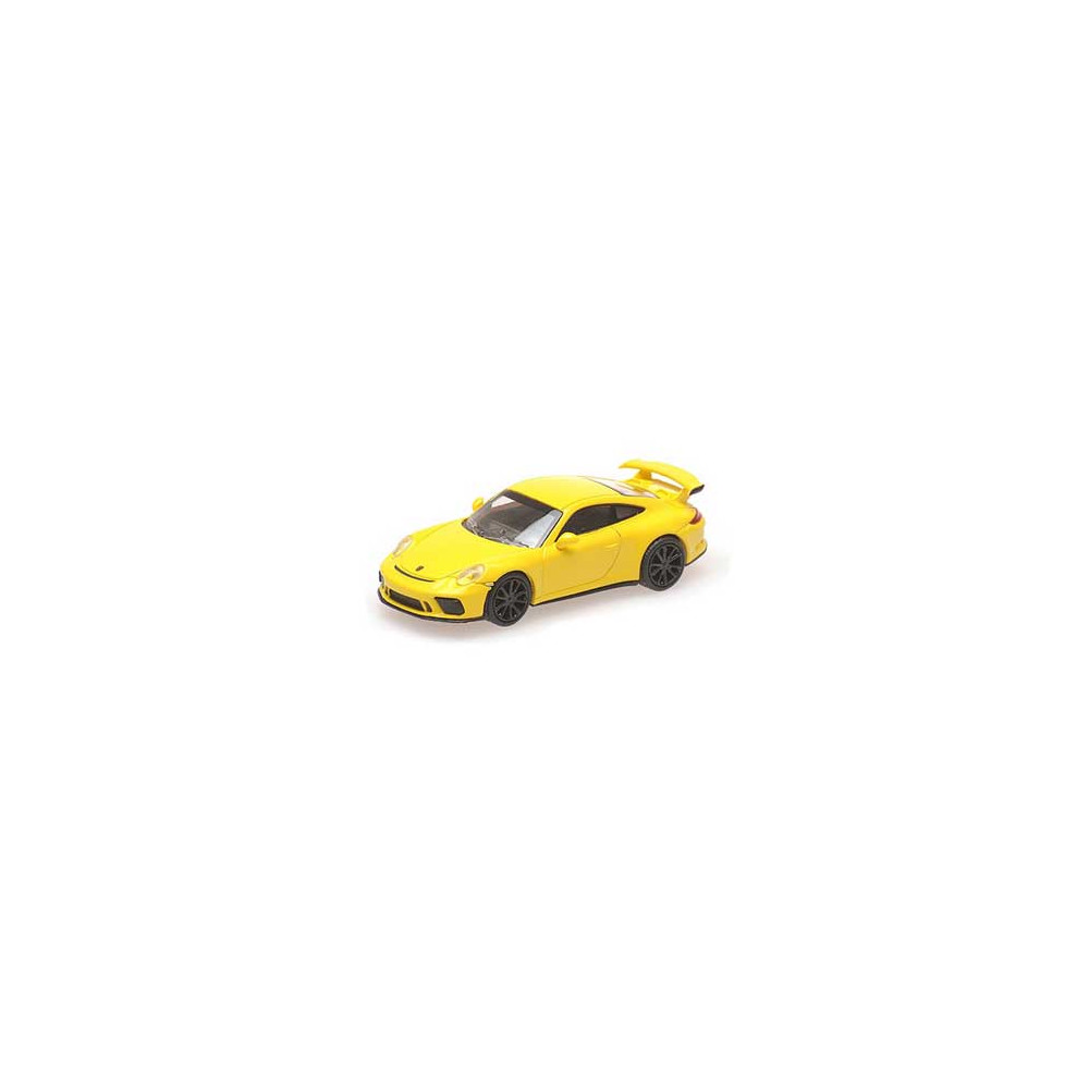 Minichamps 870067321 Porsche 991 GT3 2017, jaune Busch véhicule Busch_870067321 - 1