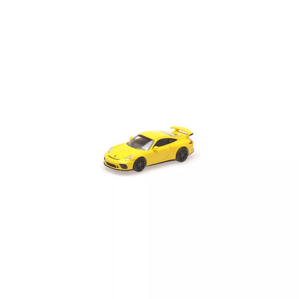 Minichamps 870067321 Porsche 991 GT3 2017, jaune Busch véhicule Busch_870067321 - 1