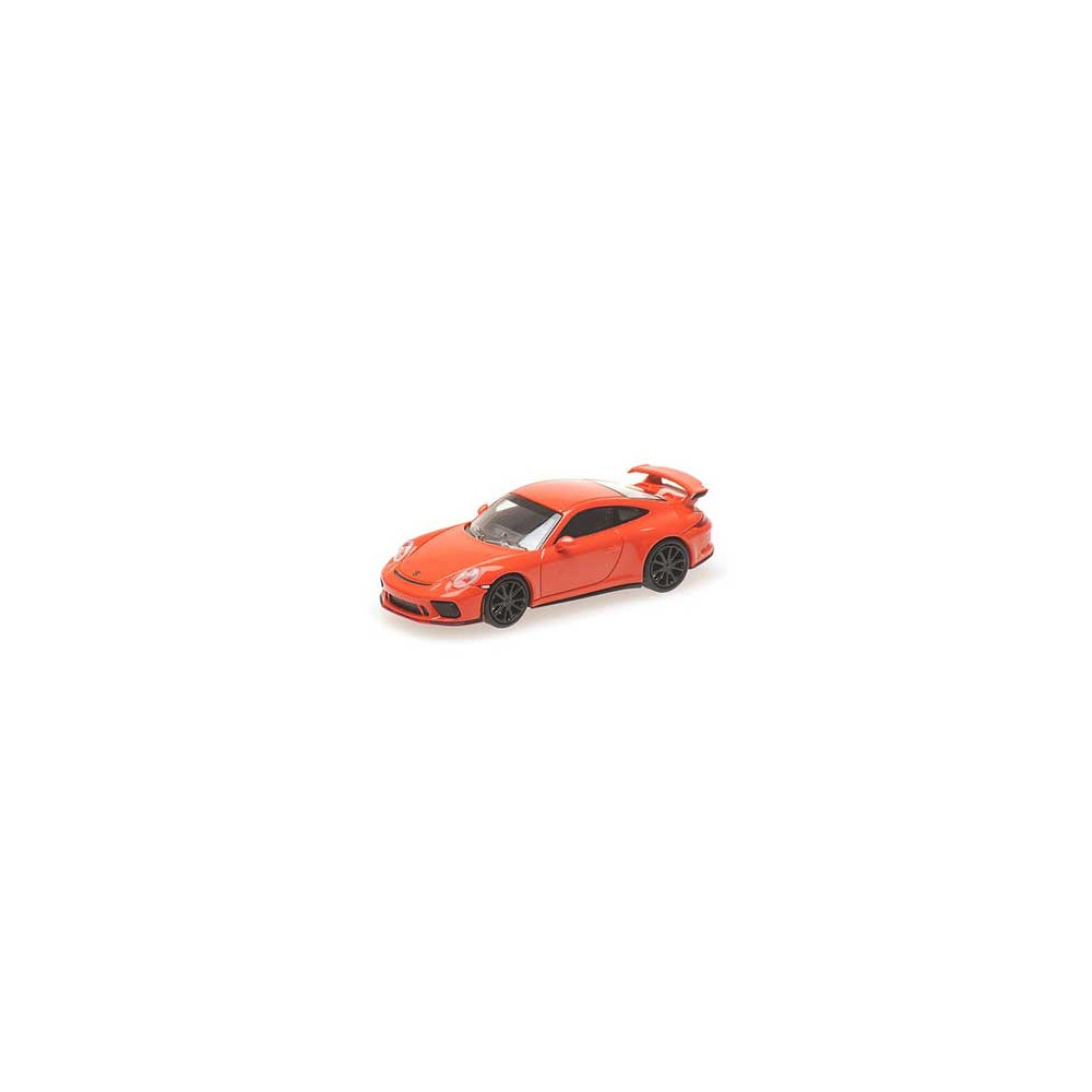 Minichamps 870067320 Porsche 991 GT3 2017, orange Busch véhicule Busch_870067320 - 1