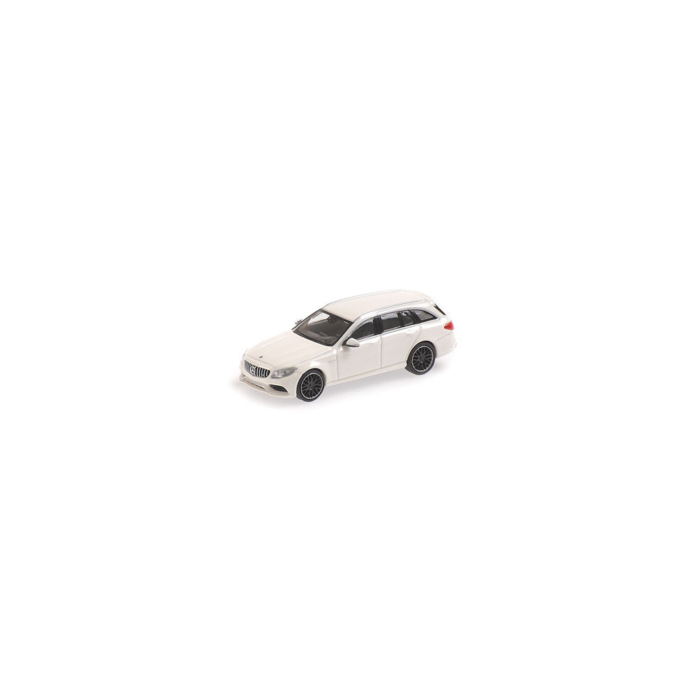 Minichamps 870038112 Mercedes AMG C63 T 2019, blanc Busch véhicule Busch_870038112 - 1 Minichamps 870038112 Mercedes AMG C63 T 2019, blanc Busch véhicule Busch_870038112 - 1