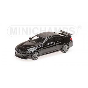 Minichamps 870027106 BMW M4 GTS 2016, noir métal / toit carbone Busch véhicule Busch_870027106 - 1