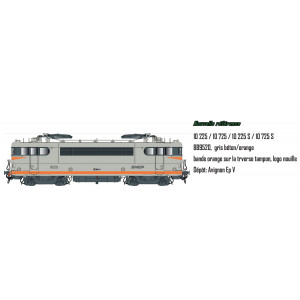 LS Models 10225 Locomotive électrique CC 9520, SNCF, gris béton / orange, logo nouille, Avignon Ls models Lsm_10225 - 1