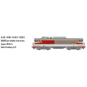 LS Models 10492 Locomotive électrique BB 15020, SNCF, gris métallisé, livrée Arzens, plaques, Strasbourg Ls models Lsm 10492 - 1