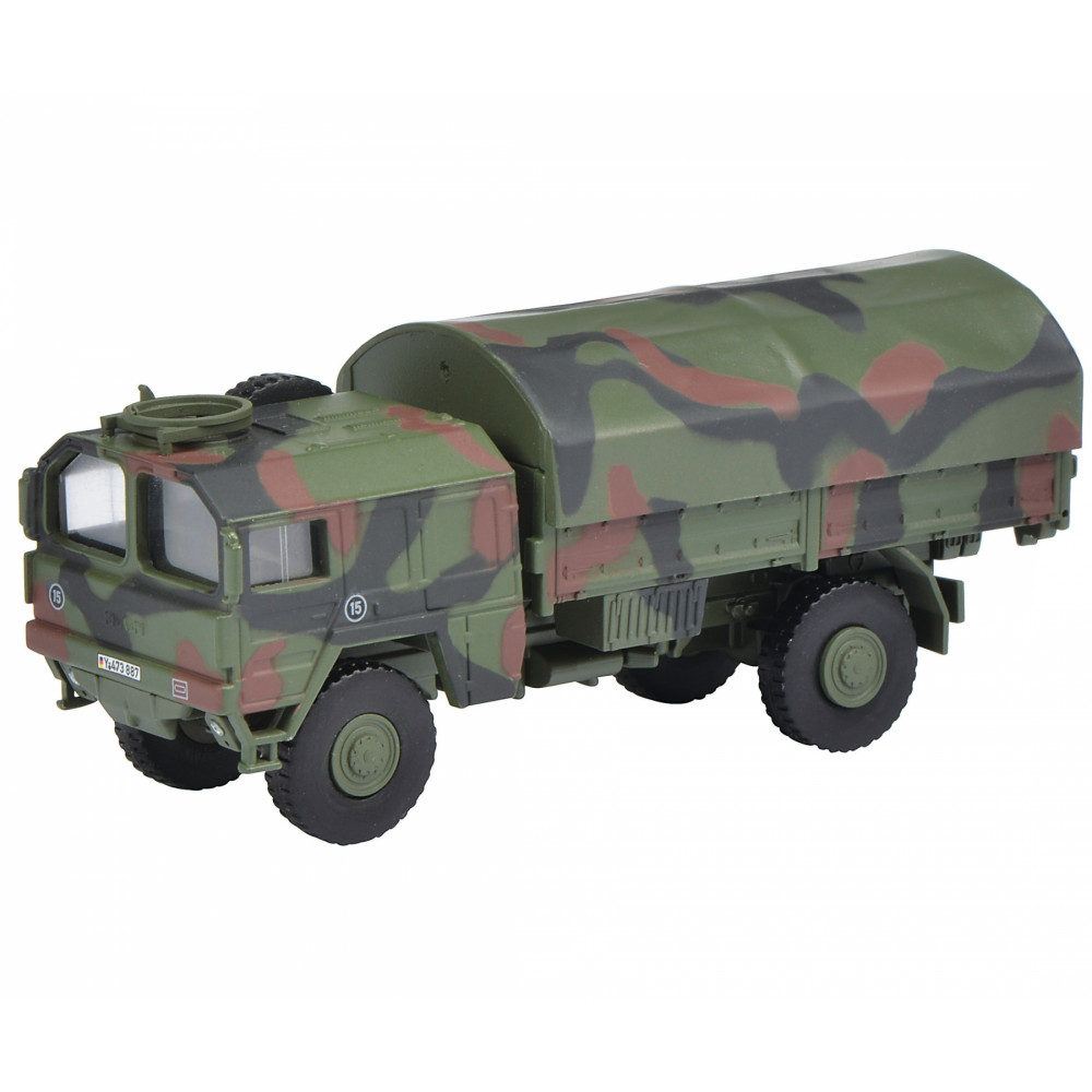 Schuco 452647500 Camion MAN Truck 5t gl militaire, camouflage Schuco Schuco_452647500 - 1