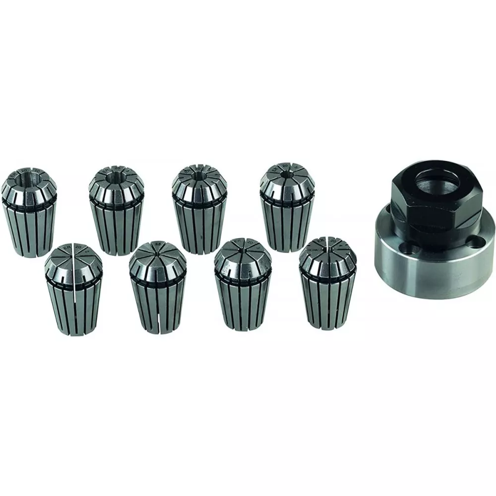 Dispositif de serrage avec pinces ER 20 pour tour PD 250/E Proxxon Proxxon PRX-24038 - 1 Dispositif de serrage avec pinces ER 20 pour tour PD 250/E Proxxon Proxxon PRX-24038 - 1