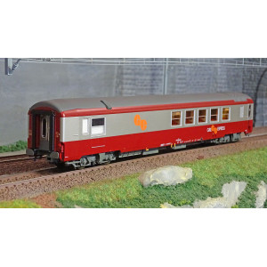 LS Models 40154 Voiture Grill Express, rouge / gris métal, SNCF, logo GE orange Ls models Lsm_40154 - 1