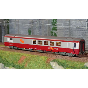 LS Models 40154 Voiture Grill Express, rouge / gris métal, SNCF, logo GE orange Ls models Lsm 40154 - 2