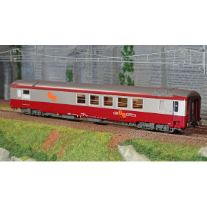 LS Models 40154 Voiture Grill Express, rouge / gris métal, SNCF, logo GE orange Ls models Lsm_40154 - 2