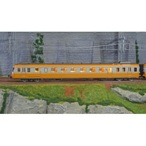 Jouef HJ2388S Autorail diesel RGP2 X 2700 à 2 voitures, SNCF, livré orange - gris, digital sonore Jouef HJ2388S - 2