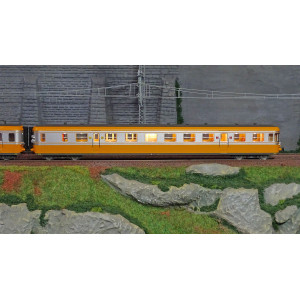 Jouef HJ2387S Autorail diesel RGP2 X 2700 à 2 voitures, SNCF, livré orange - argent, digital sonore Jouef HJ2387S - 3