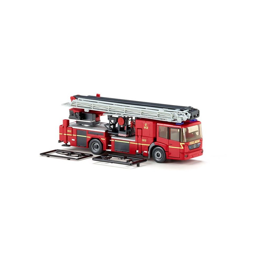 Wiking 062846 Camion de pompiers, MB Econic Mercedes, Grande échelle Sai Wiking_062846 - 1
