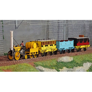 Hornby R3956 Coffret locomotive à vapeur, Rocket Royal Mail Stephenson, L&MR Hornby R3956 - 1