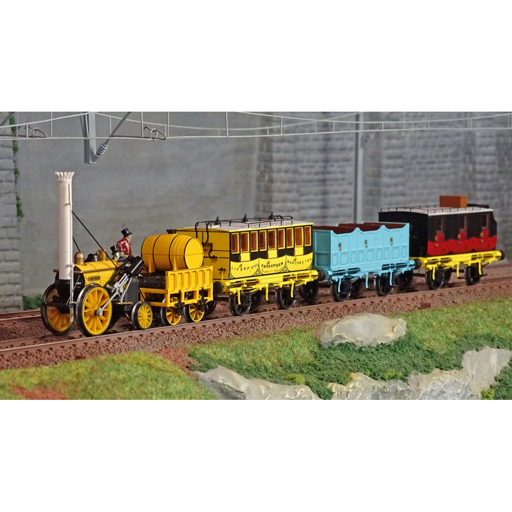 Hornby R3956 Coffret locomotive à vapeur, Rocket Royal Mail Stephenson, L&MR Hornby R3956 - 1