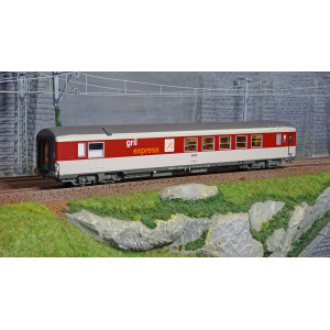 LS Models 40153 Voiture Grill Express, livrée Corail, rouge / gris métal, SNCF, logo encadré Ls models Lsm_40153 - 1