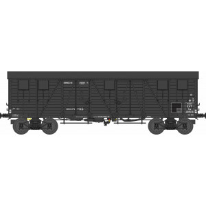 Ree Modeles WB774 Wagon TP Couvert, 4 portes, gris , EST, ep. II Ree Modeles WB-774 - 3