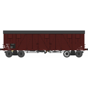 Ree Modeles WB777 Wagon TP Couvert, 4 portes, brun, SNCF, ep. IIIa Ree Modeles WB-777 - 3