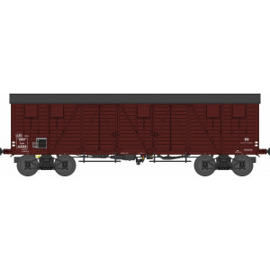 Ree Modeles WB779 Wagon TP Couvert, 4 portes, brun, SNCF, ep. IIIb Ree Modeles WB-779 - 3