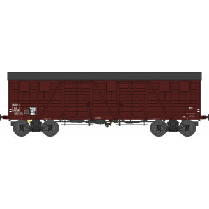 Ree Modeles WB780 Wagon TP Couvert, 4 portes, brun, SNCF, ep. IIIb Ree Modeles WB-780 - 3