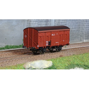 Ree modeles WB736 Wagon Primeur ex-couvert PLM 20 T, rouge Sideros, PLM Ree Modeles WB-736 - 1